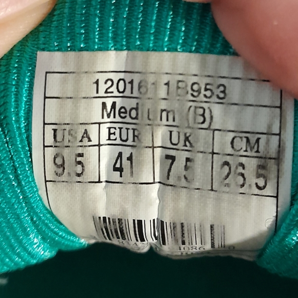 Brooks Women's Ghost 7 Running Shoes Gray/ Green /Purple Size 9.5 - Picture 7 of 7